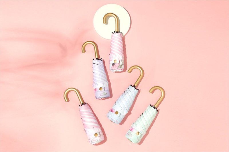 五节金色弯钩伞 YK-WJ132